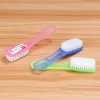 Wholesale of multi-functional household cleaning soft-bristled shoe brushes, plastic plate brushes, and shoe and laundry brushes for home and student dormitories Specification image